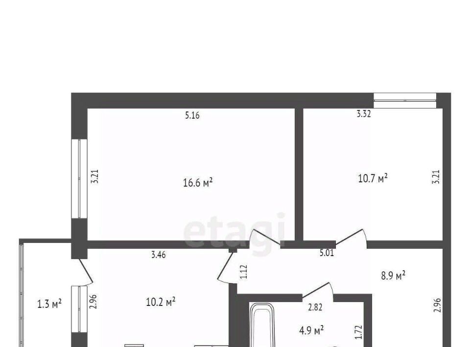 квартира г Новый Уренгой мкр Дружба 4/3 фото 1