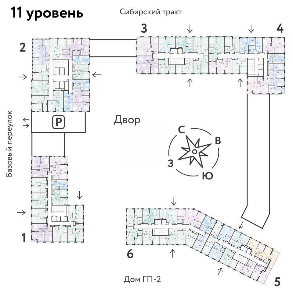 квартира г Екатеринбург р-н Октябрьский тракт Сибирский фото 2