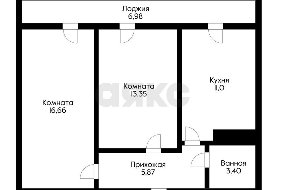 квартира г Краснодар р-н Прикубанский ул Заполярная 37к/5 муниципальное образование Краснодар фото 2