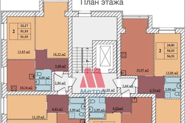 квартира г Ярославль р-н Дзержинский проезд 2-й Брагинский 22 фото 14