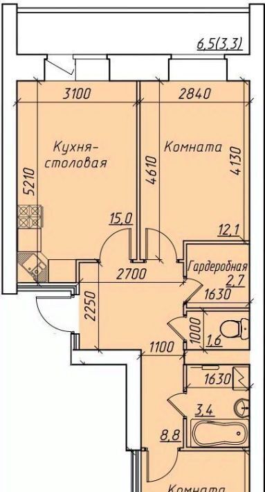 квартира г Вологда Нижний посад фото 1