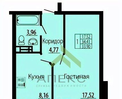 квартира г Воронеж р-н Центральный ЖК «Олимпийский» 13 Троицкий кв-л, жилмассив фото 14