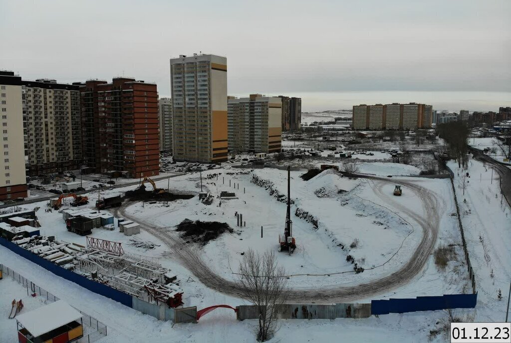 квартира г Красноярск р-н Октябрьский ул Норильская ЖК «Кедр» с 2 фото 3