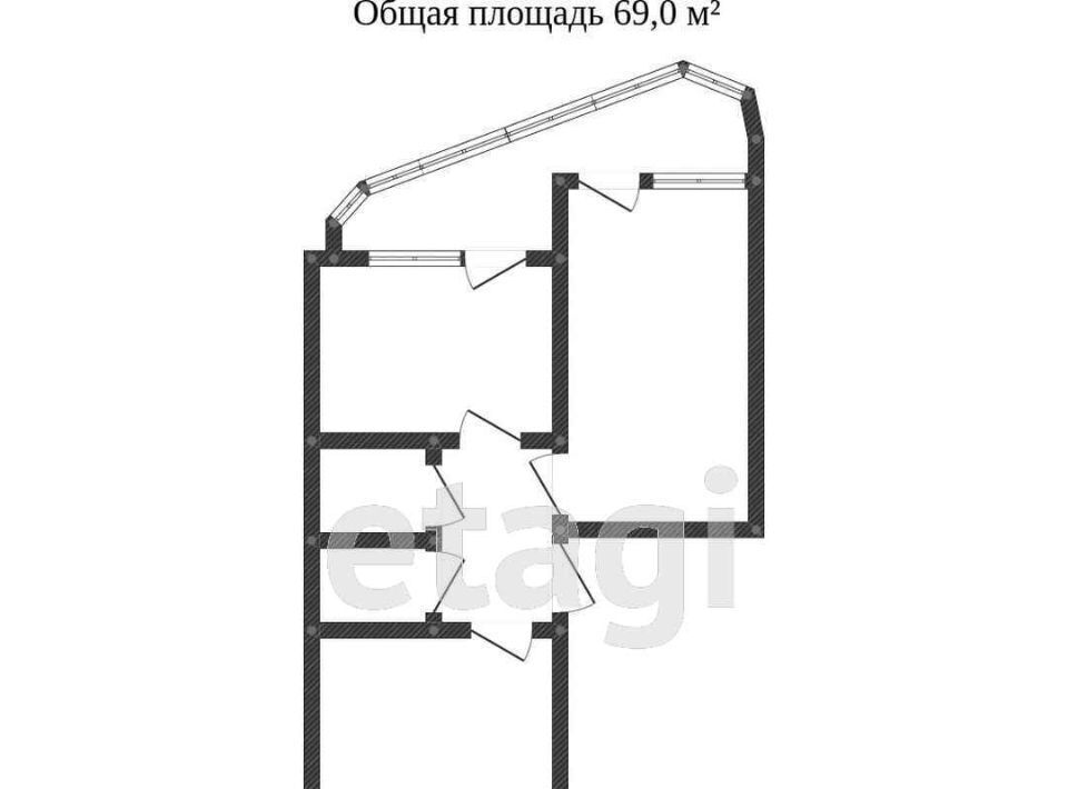 квартира городской округ Одинцовский рп Новоивановское ул Овражная 47а Немчиновка фото 2