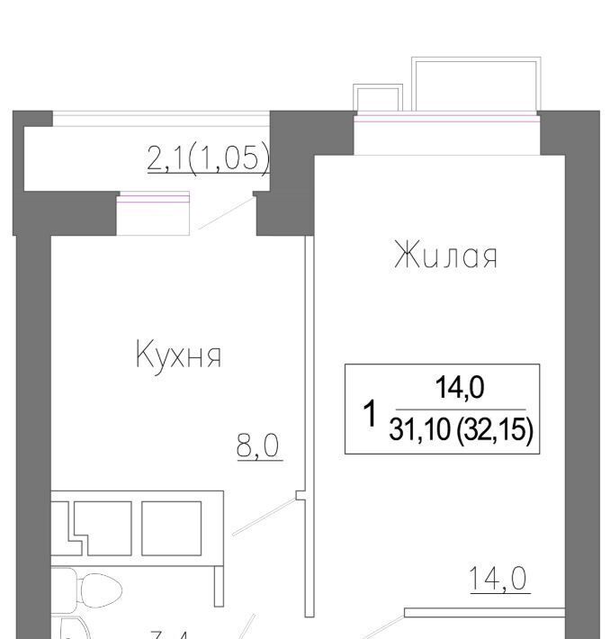 квартира городской округ Красногорск д Сабурово За Митино жилой комплекс, к 15, Пятницкое шоссе фото 1