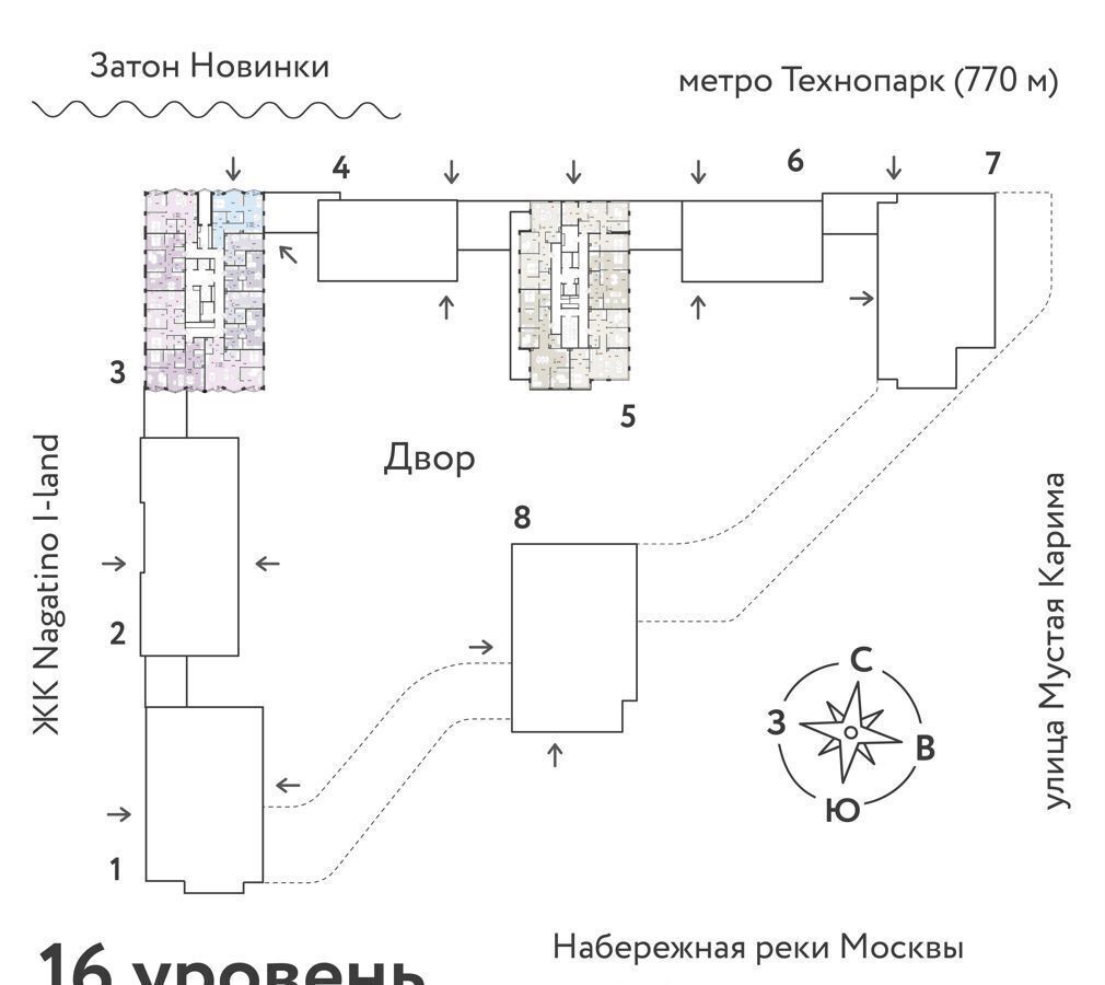 квартира г Москва метро Технопарк пр-кт Андропова 3 оч фото 19