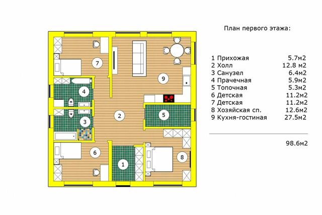 коттеджный посёлок Красный сад, Рубиновая улица фото