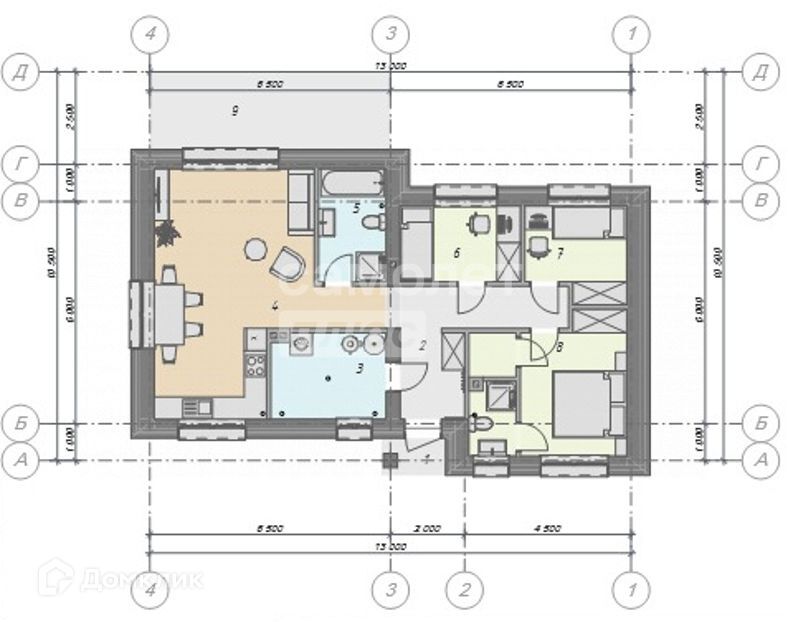 дом р-н Томский днп Слобода Вольная ул Крутая 20 фото 6