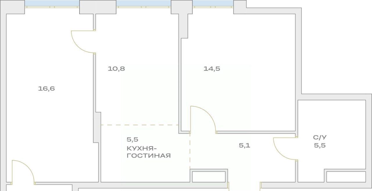 квартира г Москва п Филимонковское п Марьино ЖК «Детали» Филатов Луг фото 3