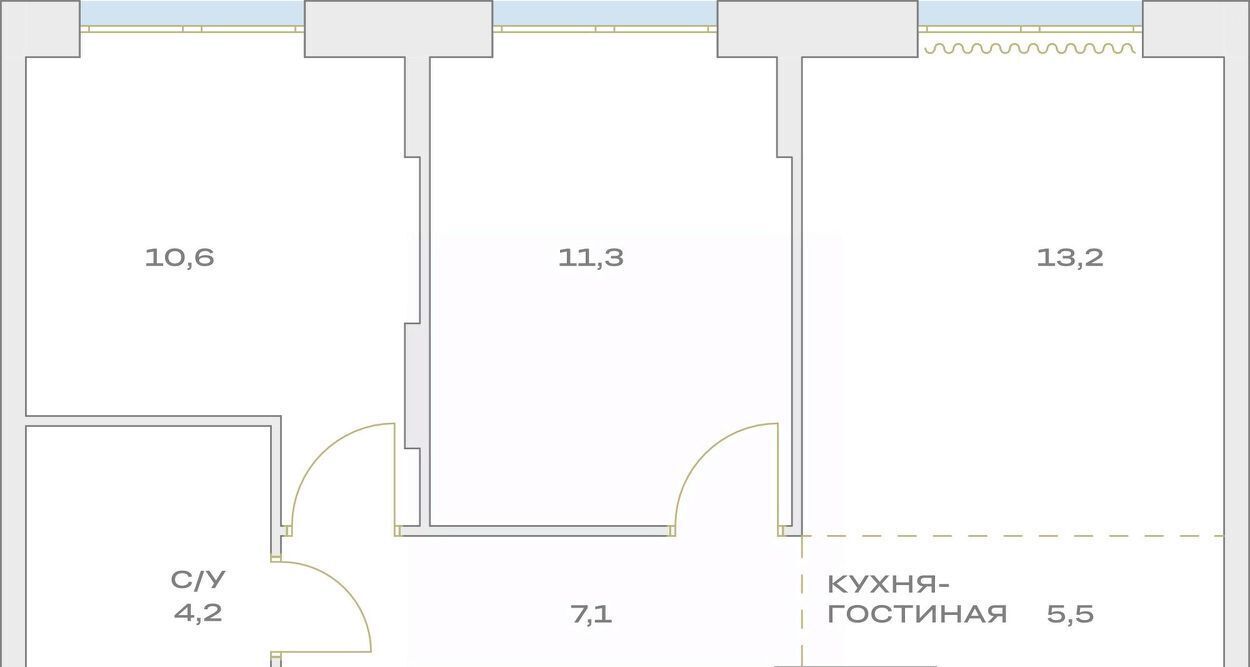 квартира г Москва п Филимонковское п Марьино ЖК «Детали» Филатов Луг фото 3