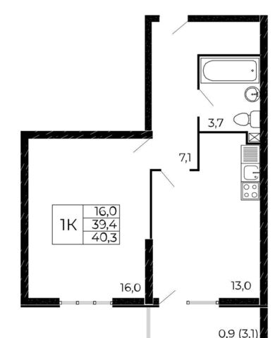 р-н Советский XI мкр, кв-л 11-5, стр. 11-5-3 фото