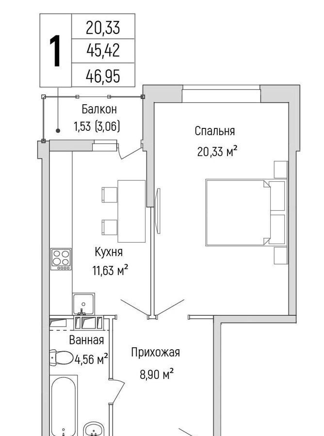 квартира г Красногорск Жилой дом М-5 ш. Новорижское фото 17