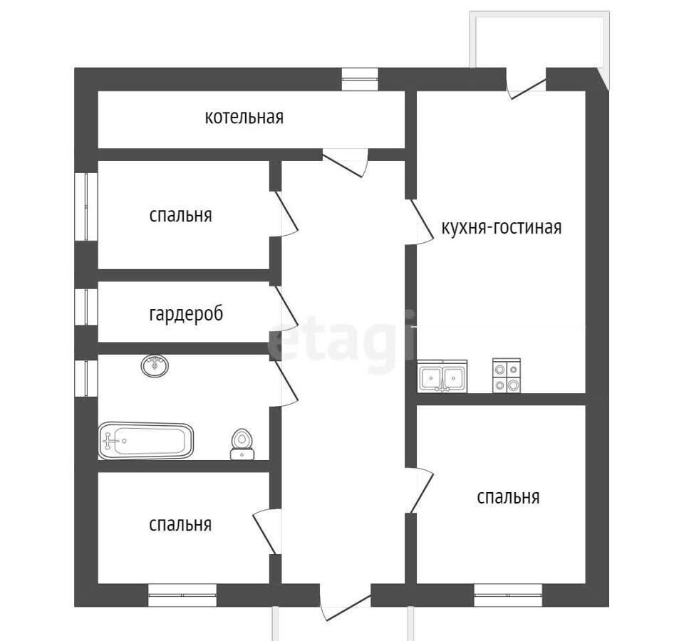 дом г Тюмень р-н Центральный Центральный административный округ фото 40