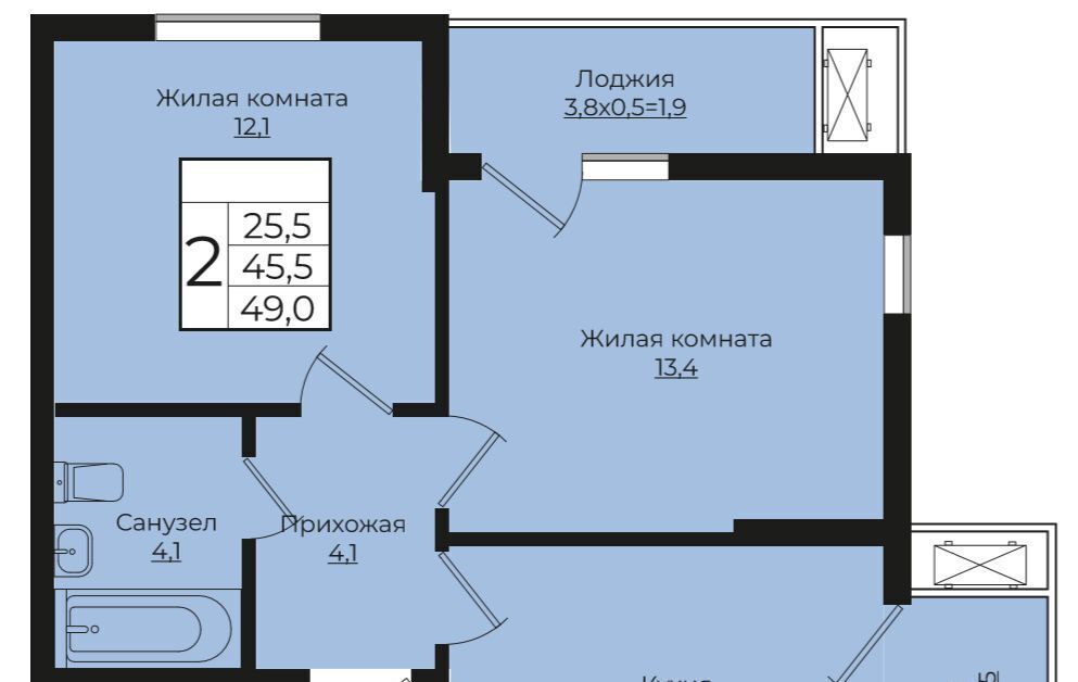 квартира г Краснодар р-н Прикубанский ЖК «Европа-Сити» 1 Европа Клубный Квартал 6 жилой комплекс фото 1