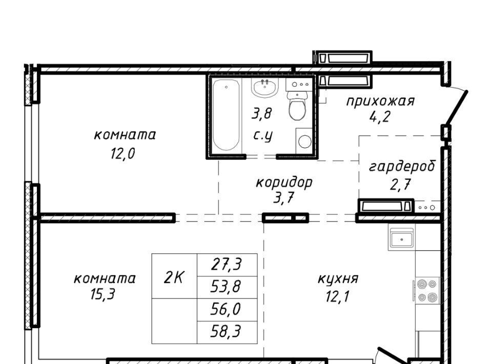 квартира г Новосибирск р-н Ленинский ул Связистов 162к/3с Площадь Маркса фото 1