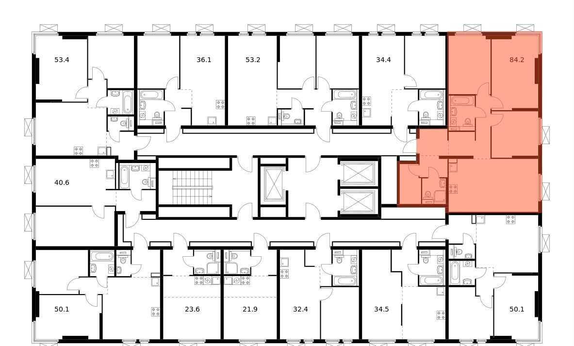 квартира г Москва метро Нагатинская Второй Нагатинский корп. 1. 5 фото 2