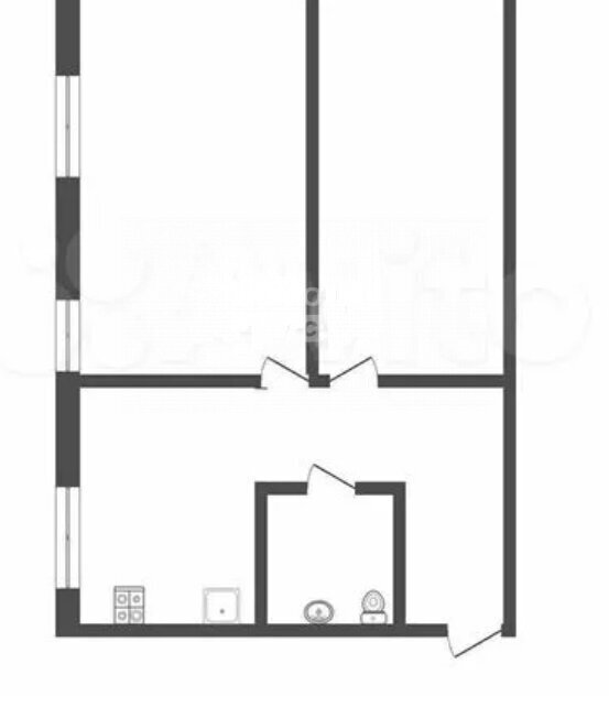 квартира р-н Тюменский с Чикча ул Луговая 3 фото 10