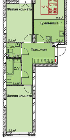 р-н Ленинский Молитовка Заречная ул Арктическая 16 фото