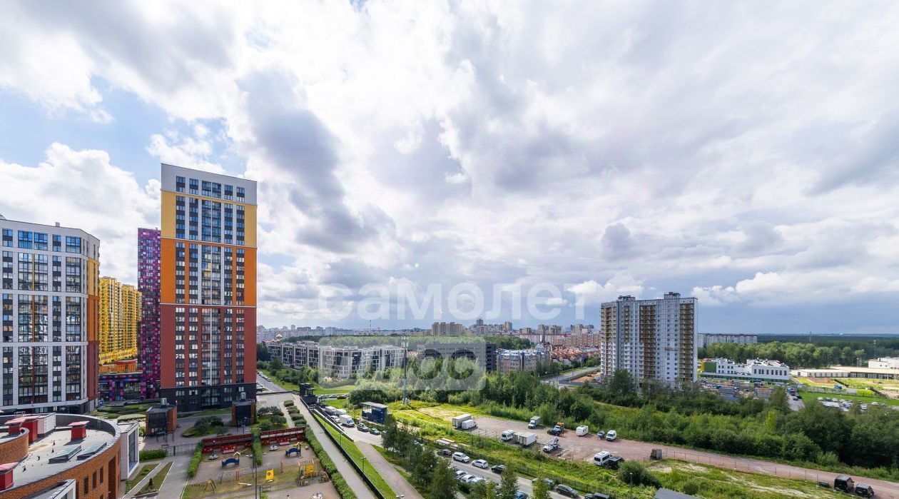 квартира г Санкт-Петербург метро Комендантский Проспект пр-кт Комендантский 60к/1 фото 24