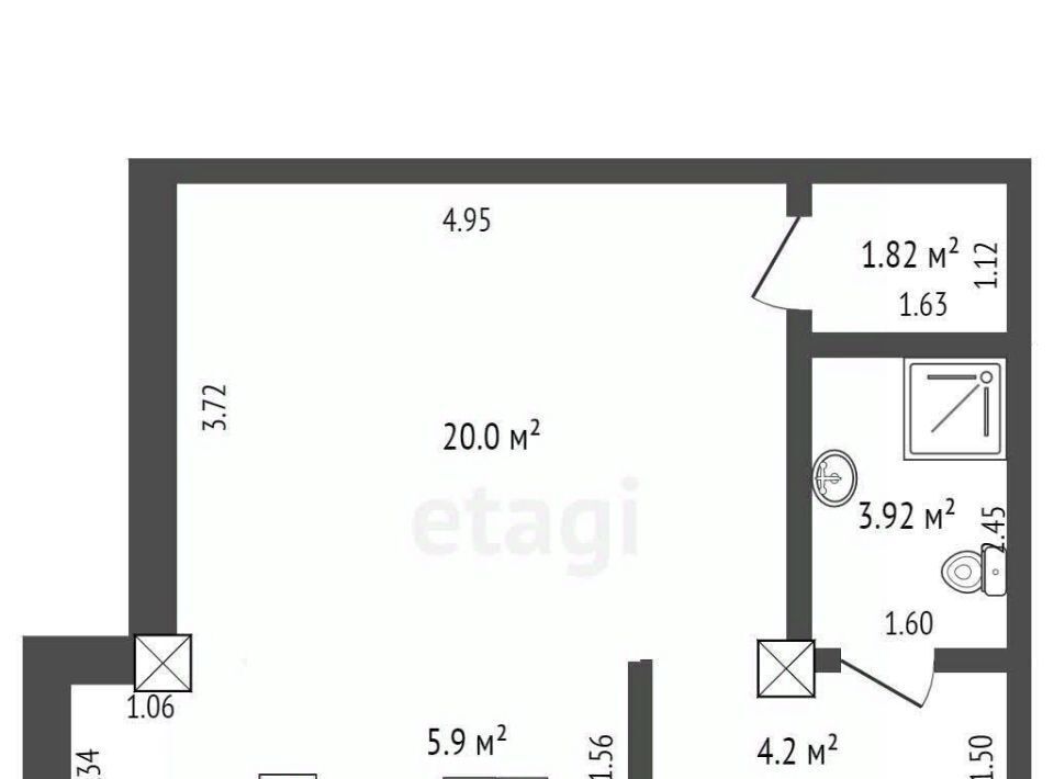 квартира г Ханты-Мансийск ул Дунина-Горкавича 11 фото 10