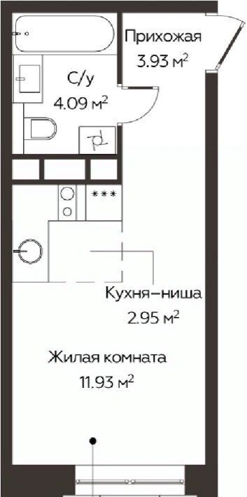 квартира г Одинцово ЖК «Каштановая Роща» Одинцово фото 1