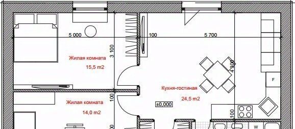 дом р-н Красноармейский п Петровский мкр Петровский 2 Озерное с/пос, ул. Строительная фото 7