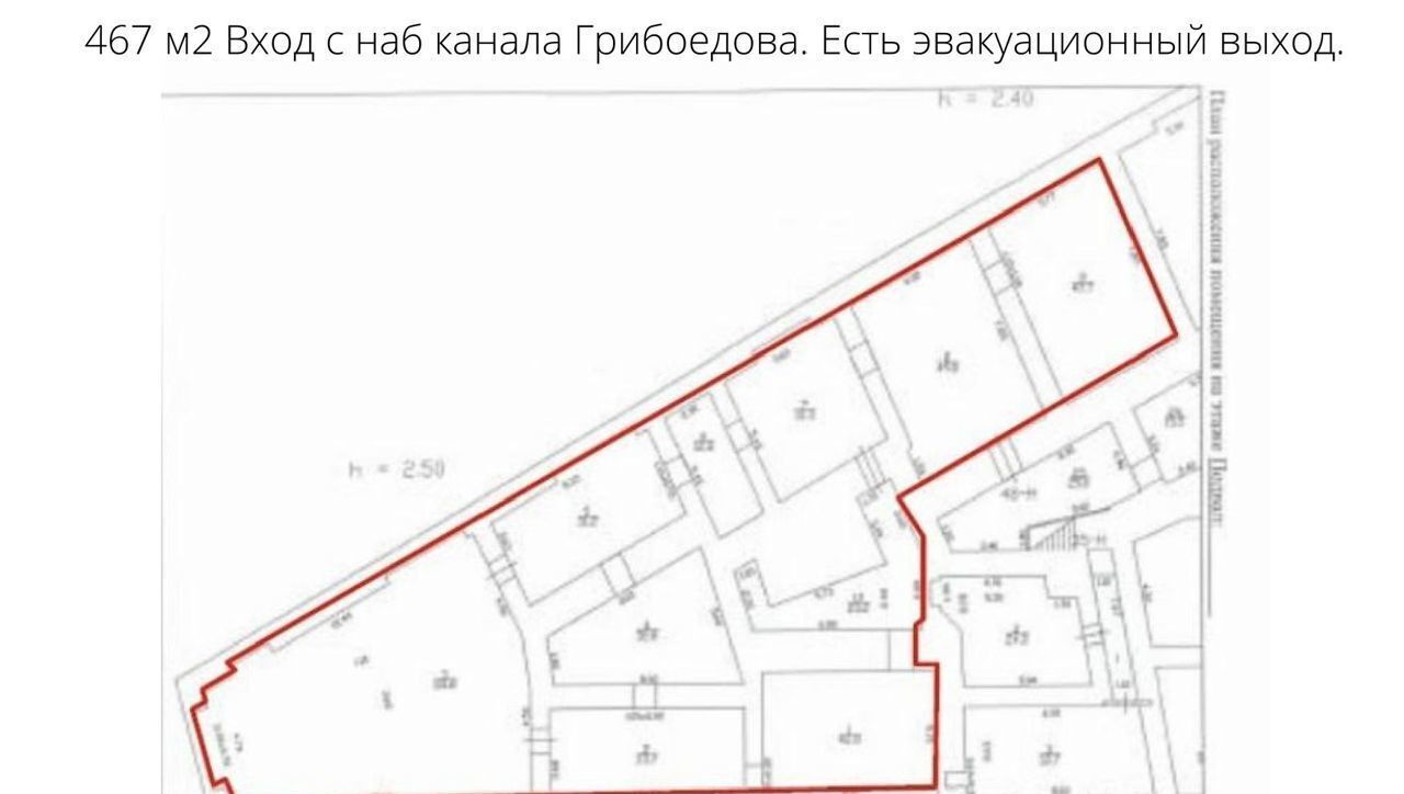 свободного назначения г Санкт-Петербург метро Садовая наб Канала Грибоедова 50 Сенной округ фото 7