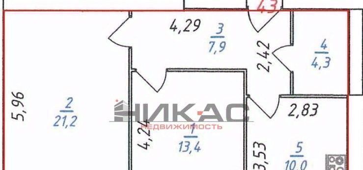 квартира г Ярославль р-н Красноперекопский ул Соловьева 11 фото 4