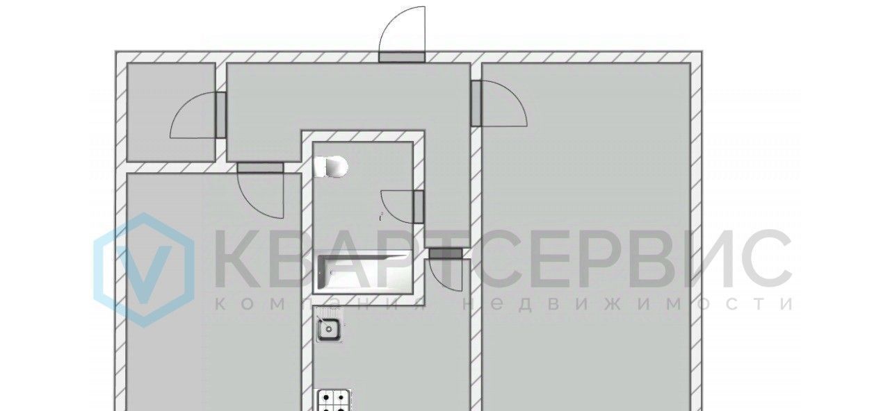 квартира г Омск р-н Советский ул Нефтезаводская 31в фото 2