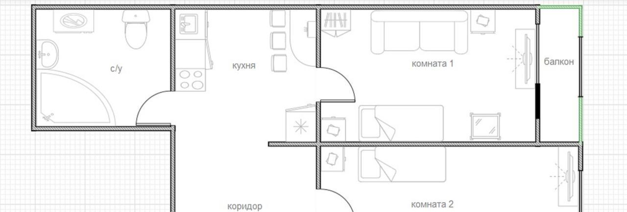 квартира г Тамбов р-н Октябрьский ул Советская 167 фото 13