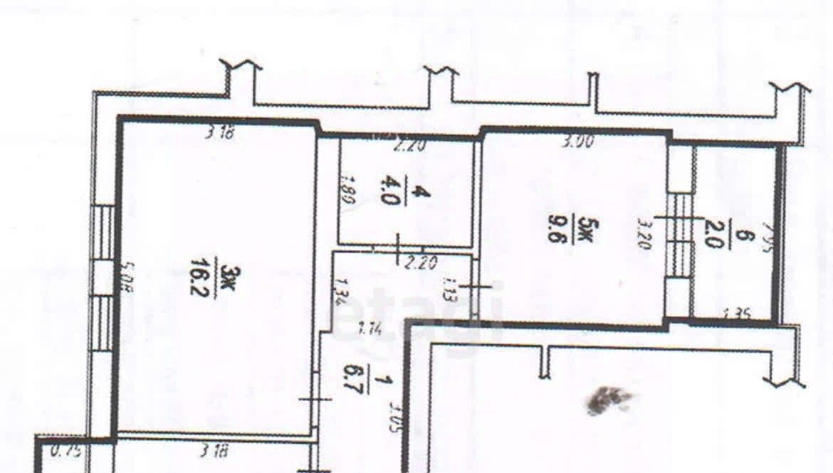 квартира г Калининград р-н Московский ул Беговая 66 фото 20