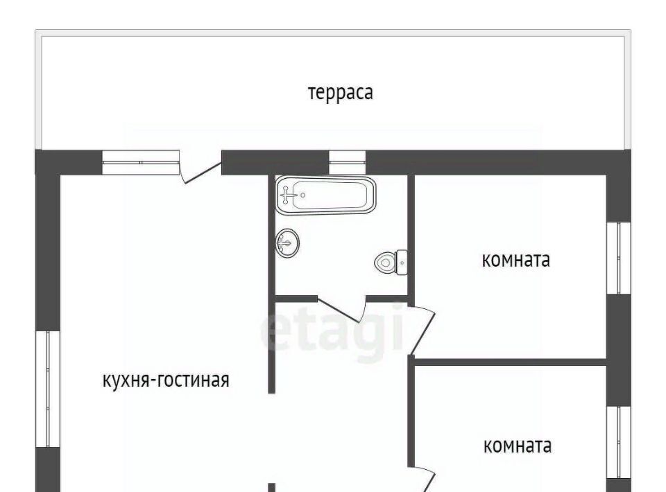 дом р-н Тюменский с Мальково ул Газовиков фото 2