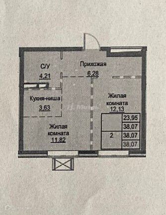 квартира городской округ Красногорск с Николо-Урюпино ул Сергея Жадобкина 1 фото 5