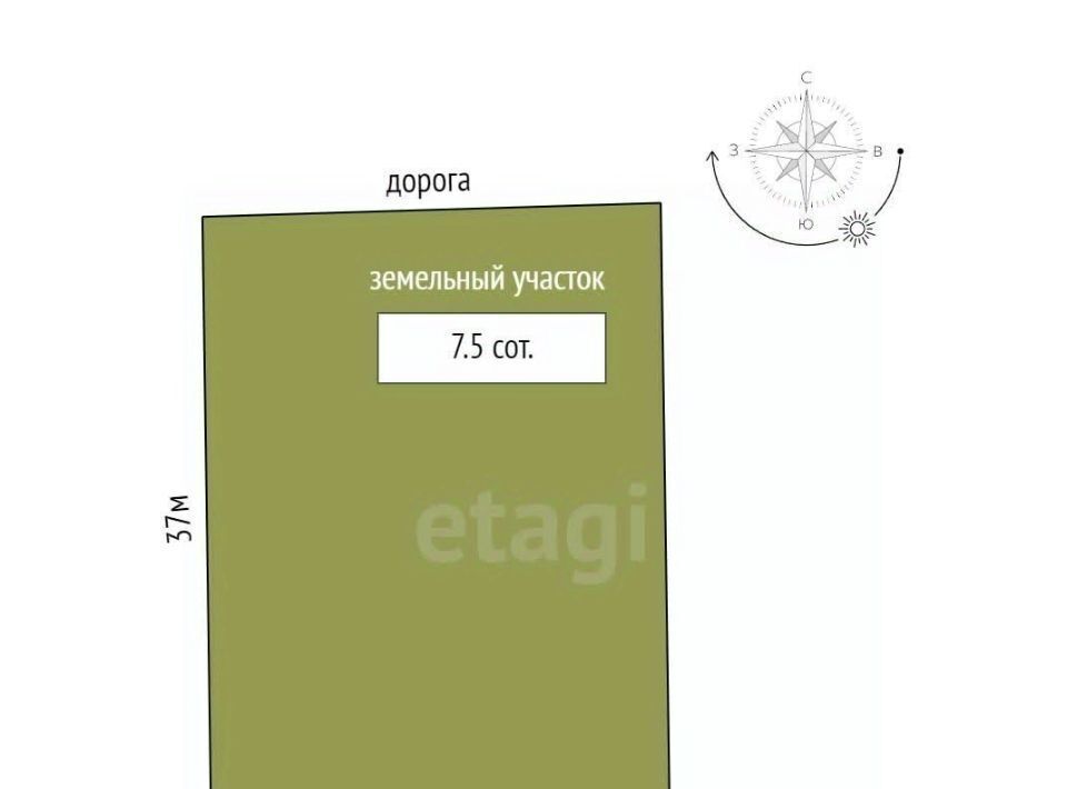 земля р-н Тюменский снт Нива ул Фруктовая фото 2