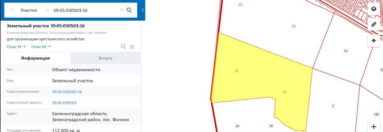 земля р-н Зеленоградский п Филино Зеленоградский муниципальный округ фото 6