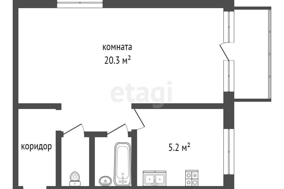 квартира у Хангаласский п Мохсоголлох ул Соколиная 19 улус фото 6