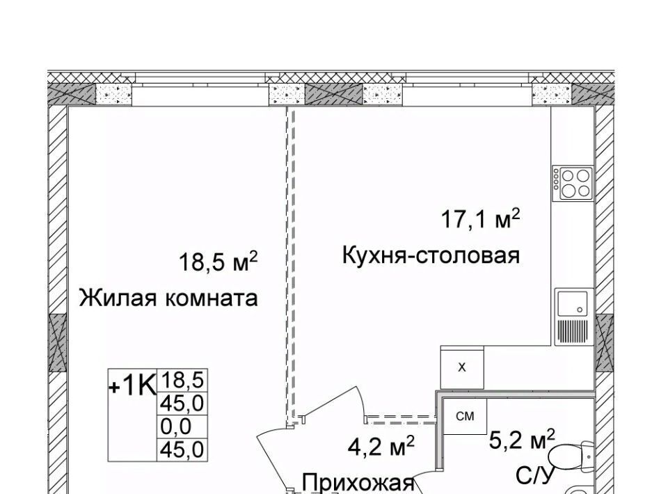 квартира г Нижний Новгород Горьковская ЖК Дельвиг фото 1