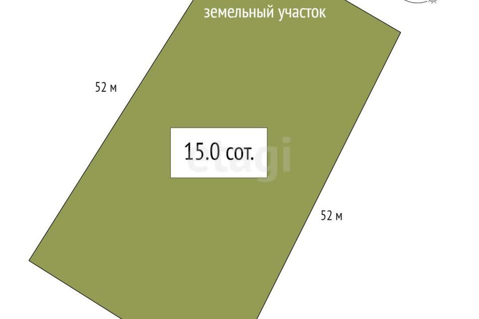 земля р-н Чемальский с Анос ул Центральная 41 Аносинское сельское поселение фото 7