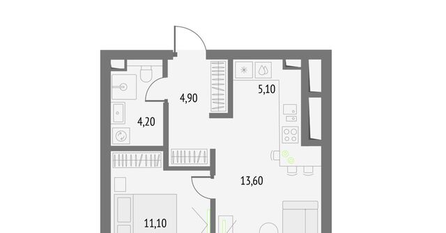 метро Бутырская дом 4с/1 Квартал небоскребов Upside Towers муниципальный округ Бутырский фото