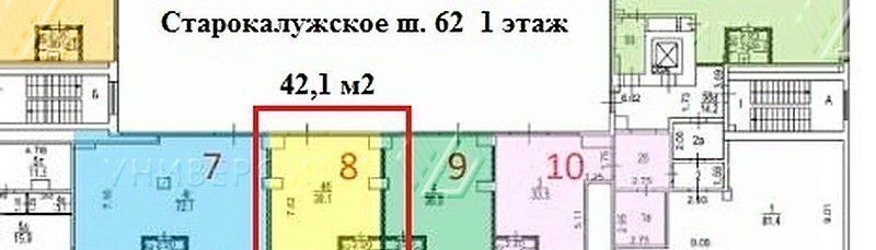 торговое помещение г Москва метро Калужская ш Старокалужское 62 муниципальный округ Обручевский фото 25