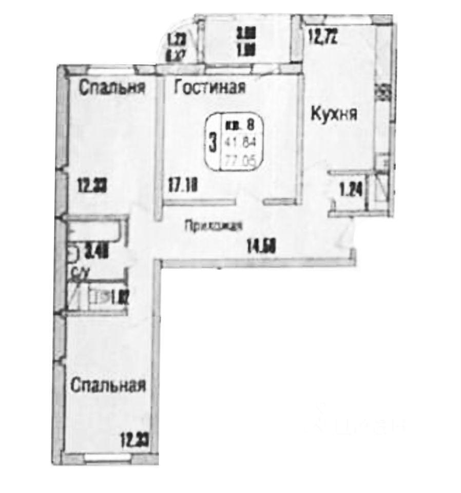 квартира г Москва пр-д Чечёрский 124/1 Московская область фото 26