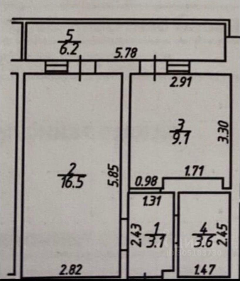 квартира г Краснодар р-н Карасунский ул им. Селезнева 4/5 фото 2