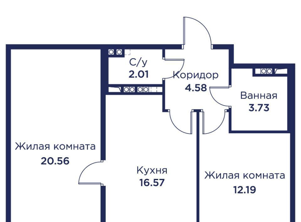 квартира г Кронштадт дор Цитадельская Беговая фото 1