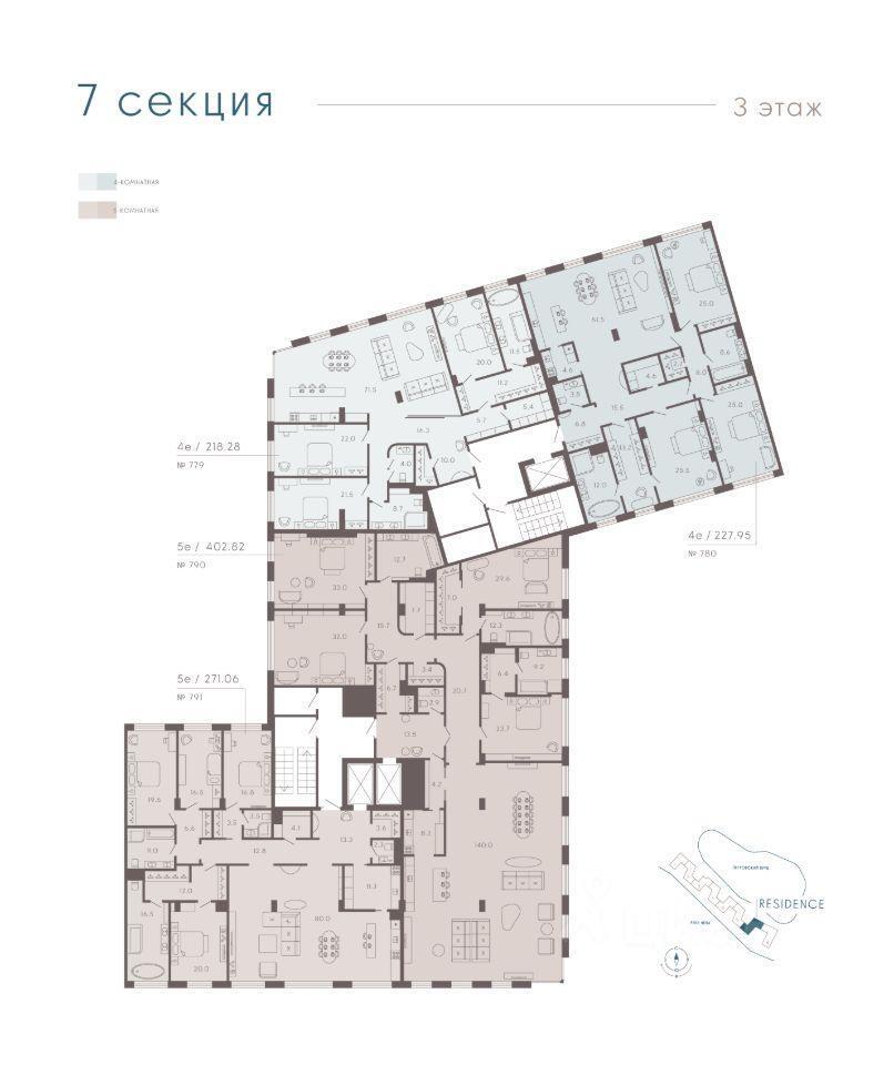 квартира Санкт-Петербург, Петроградский район, Петровский округ, Ремесленная улица, 17П фото 3