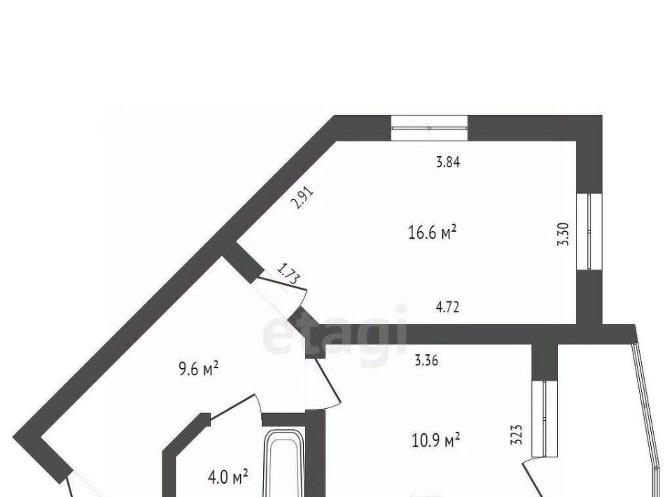 квартира г Калуга р-н Октябрьский б-р Солнечный 2 фото 22