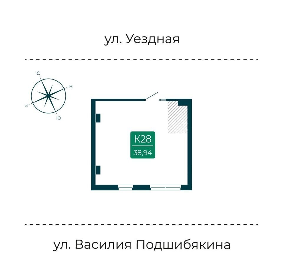 свободного назначения г Тюмень р-н Калининский ул Василия Подшибякина 9 Калининский административный округ фото 1