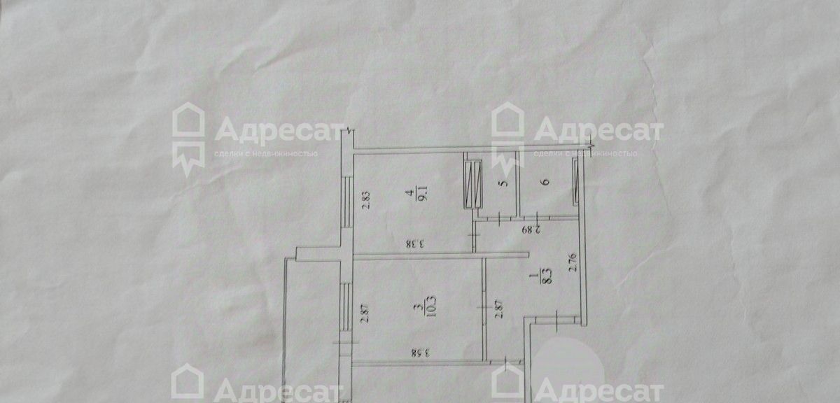 квартира г Волгоград р-н Советский ул им. Ивановского 12 фото 11