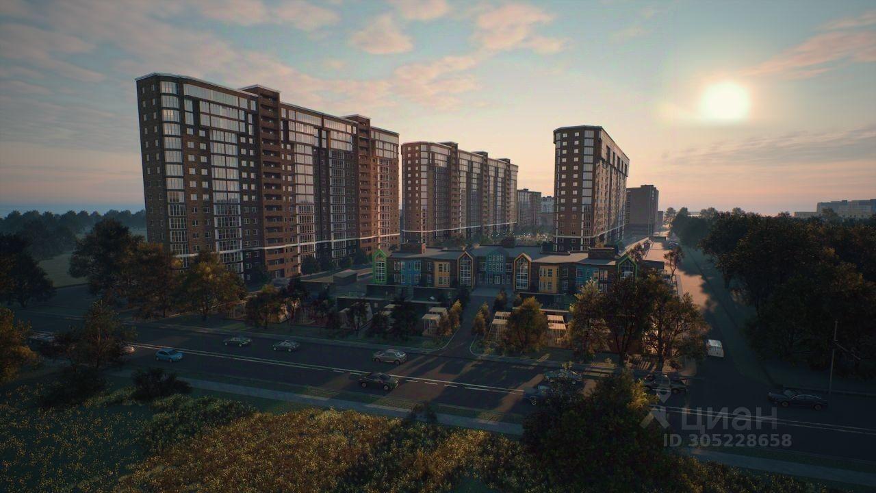 квартира г Краснодар р-н Прикубанский ЖК «Краснодар» 1-й Лиговский проезд фото 2