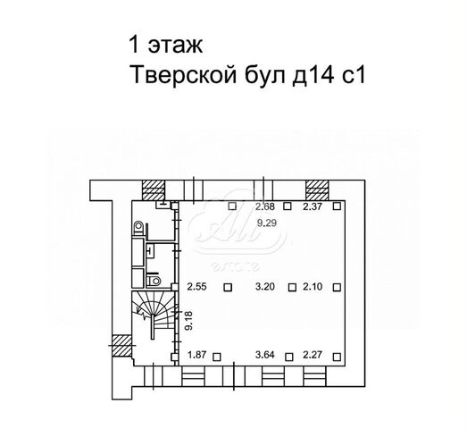 офис метро Тверская дом 14с/3 муниципальный округ Пресненский фото