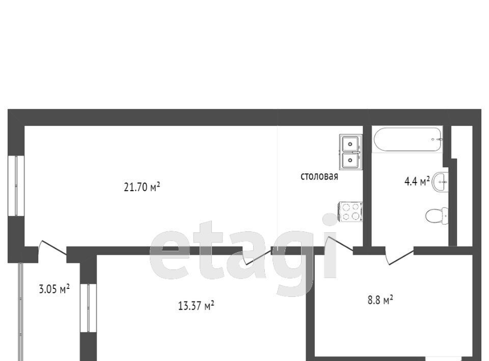 квартира г Якутск ул Кузьмина 30/2 фото 23